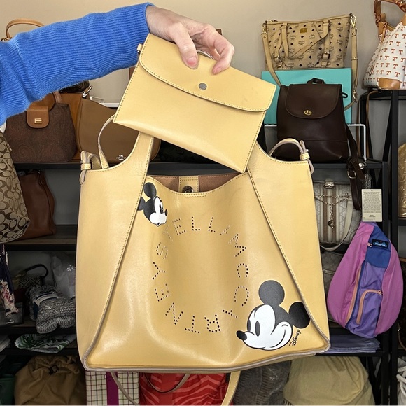 Stella McCartney x Disney 2022 Collab Capsule Collection Tote w/ Pouch - Picture 1 of 15